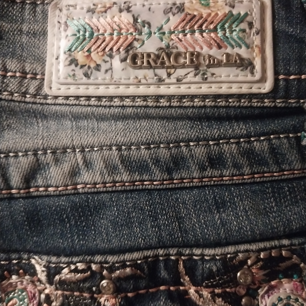 Grace in LA Capri Pants NWOT SZ 26 - Picture 6 of 9